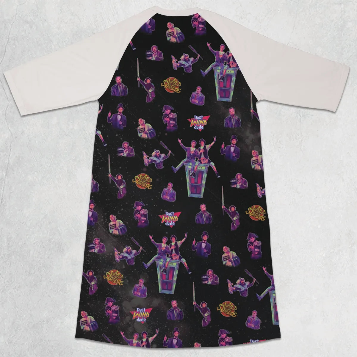 3/4 Sleeve Raglan Dress - F78DKT2R