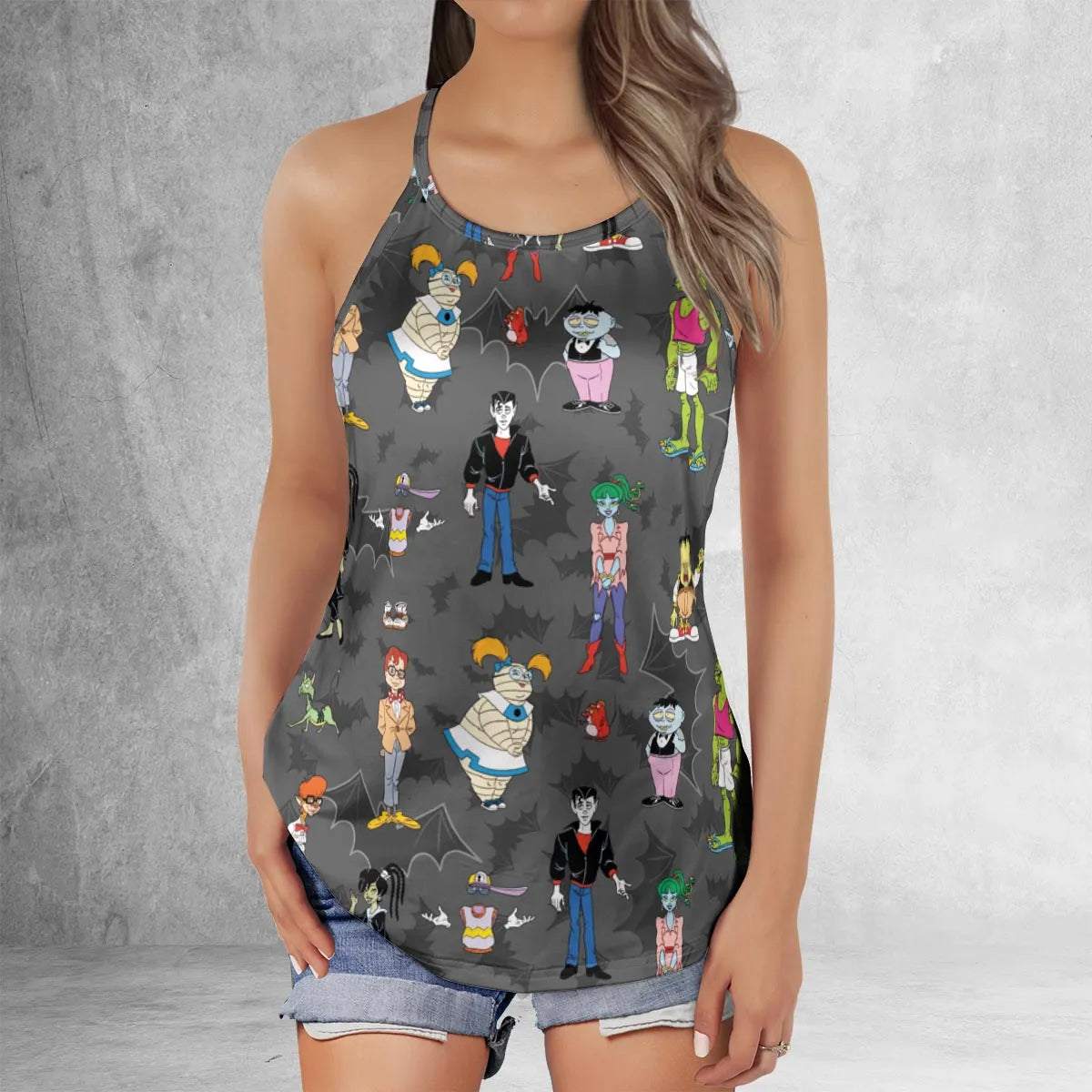 Criss Cross Tank Top - LW69Q11V