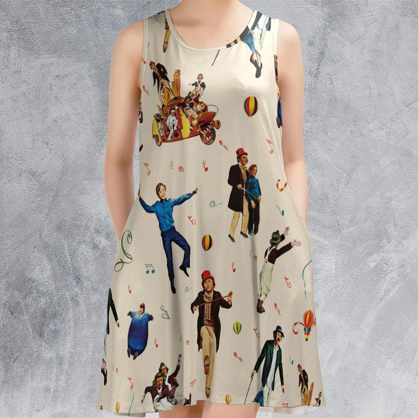 Sleeveless Dress - E1EDZFCL