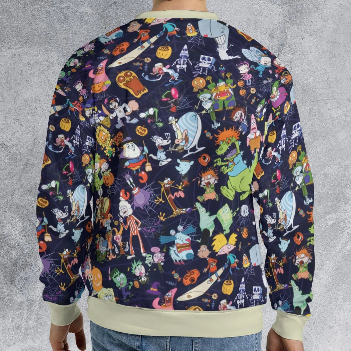 All-over Print Sweatshirt - QAXPVK8V