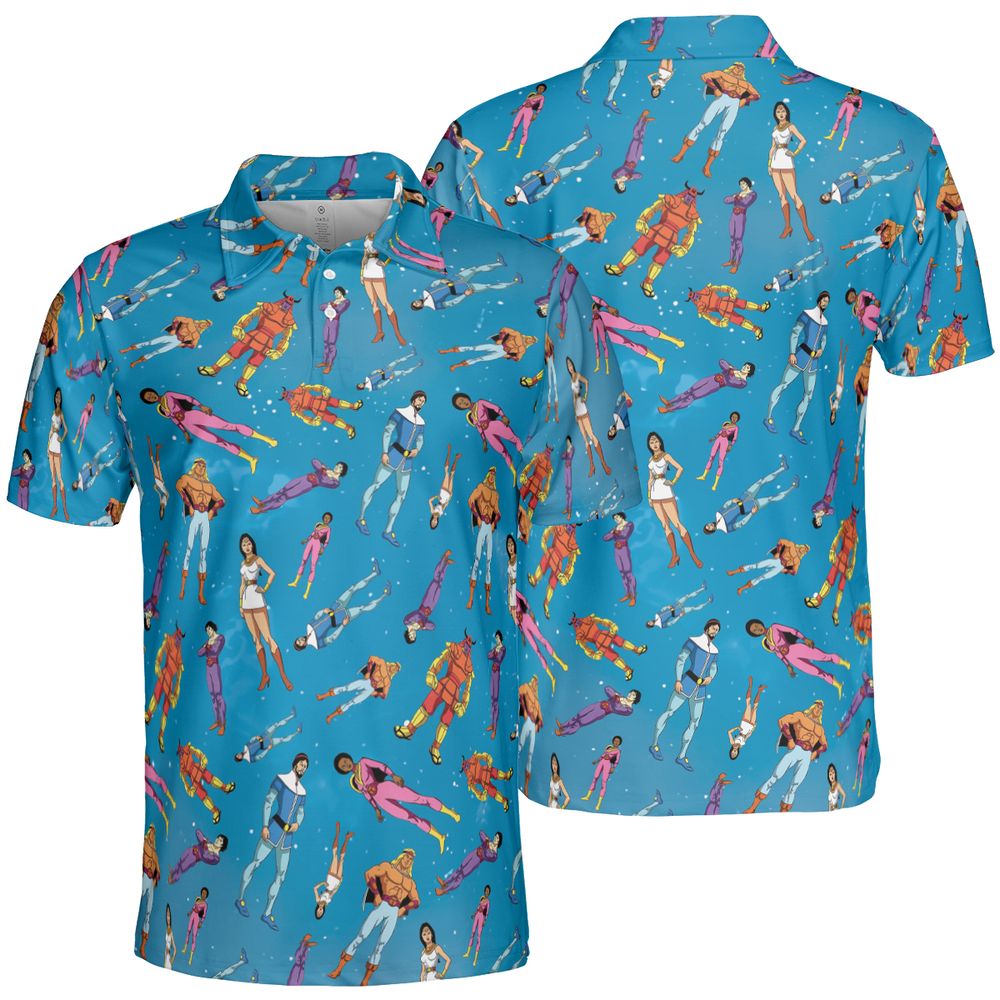 AOP Men/Women Polo Shirt - CHLY9YZS -  - 2