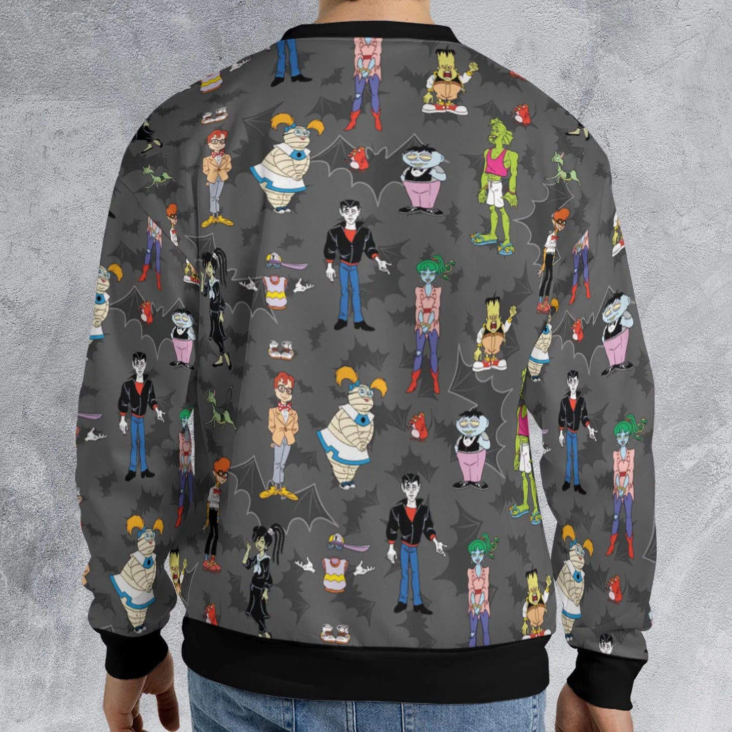 All-over Print Sweatshirt - 5P9EZZQK