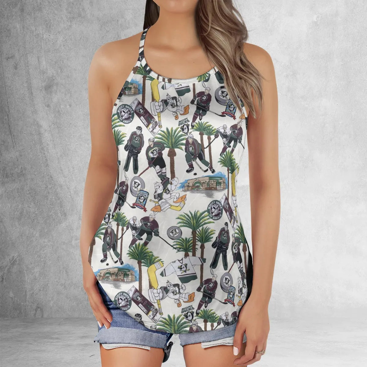 Criss Cross Tank Top - XPXK42XN