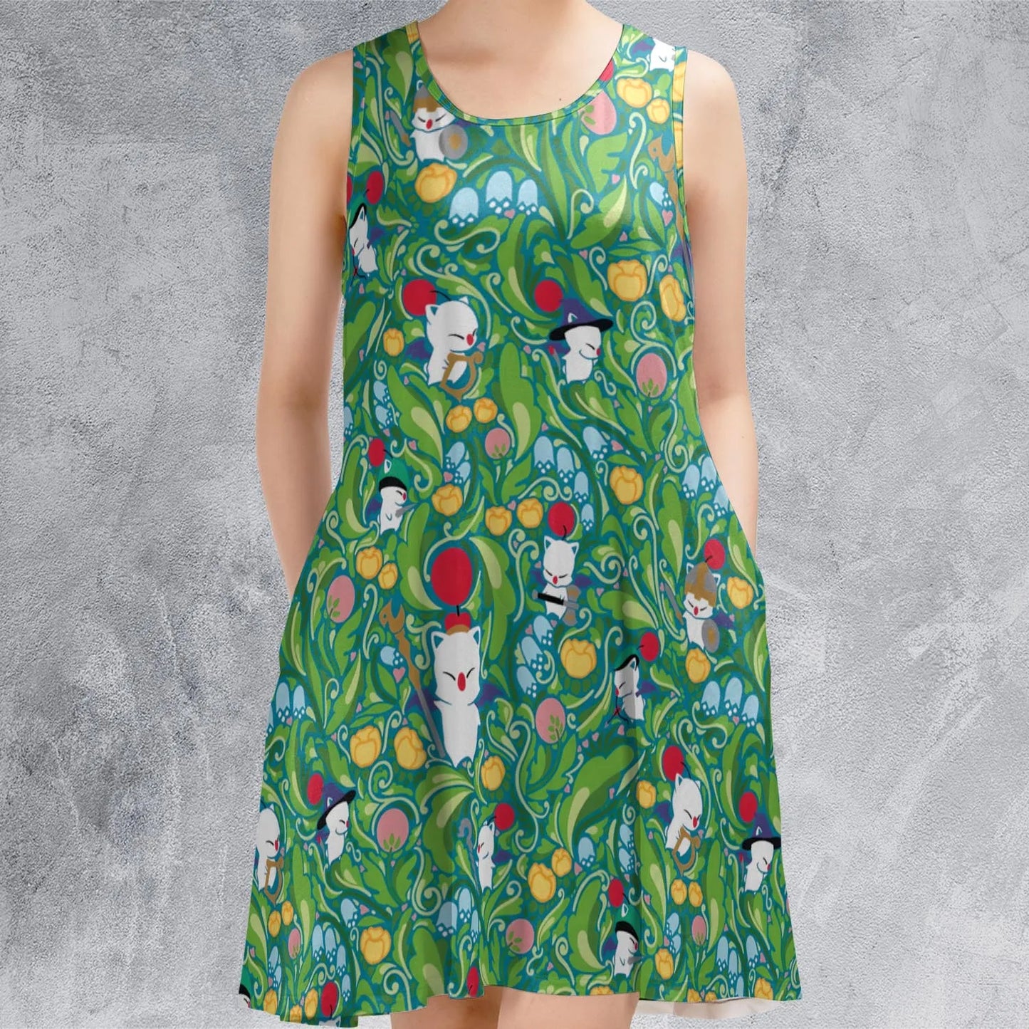 Sleeveless Dress - WDVWYLXK