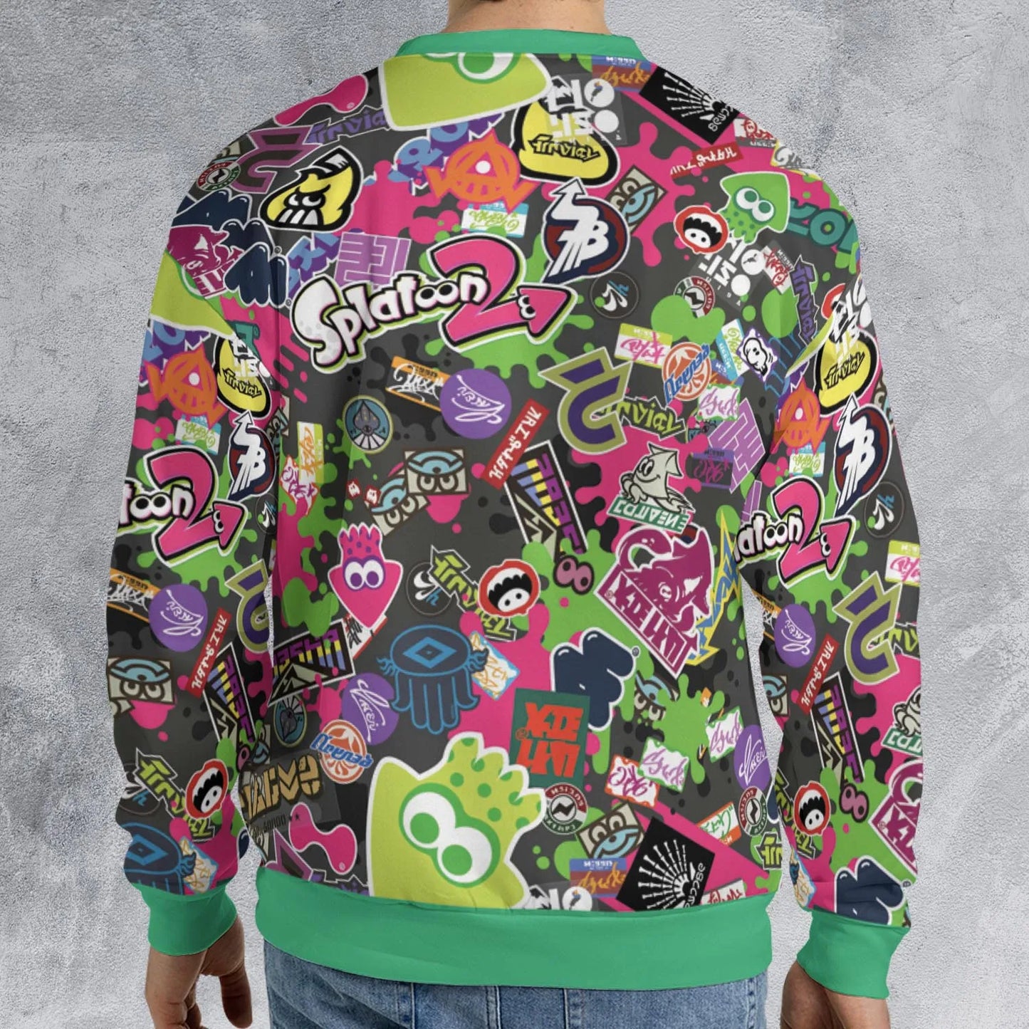 All-over Print Sweatshirt - 6GFQRJR9