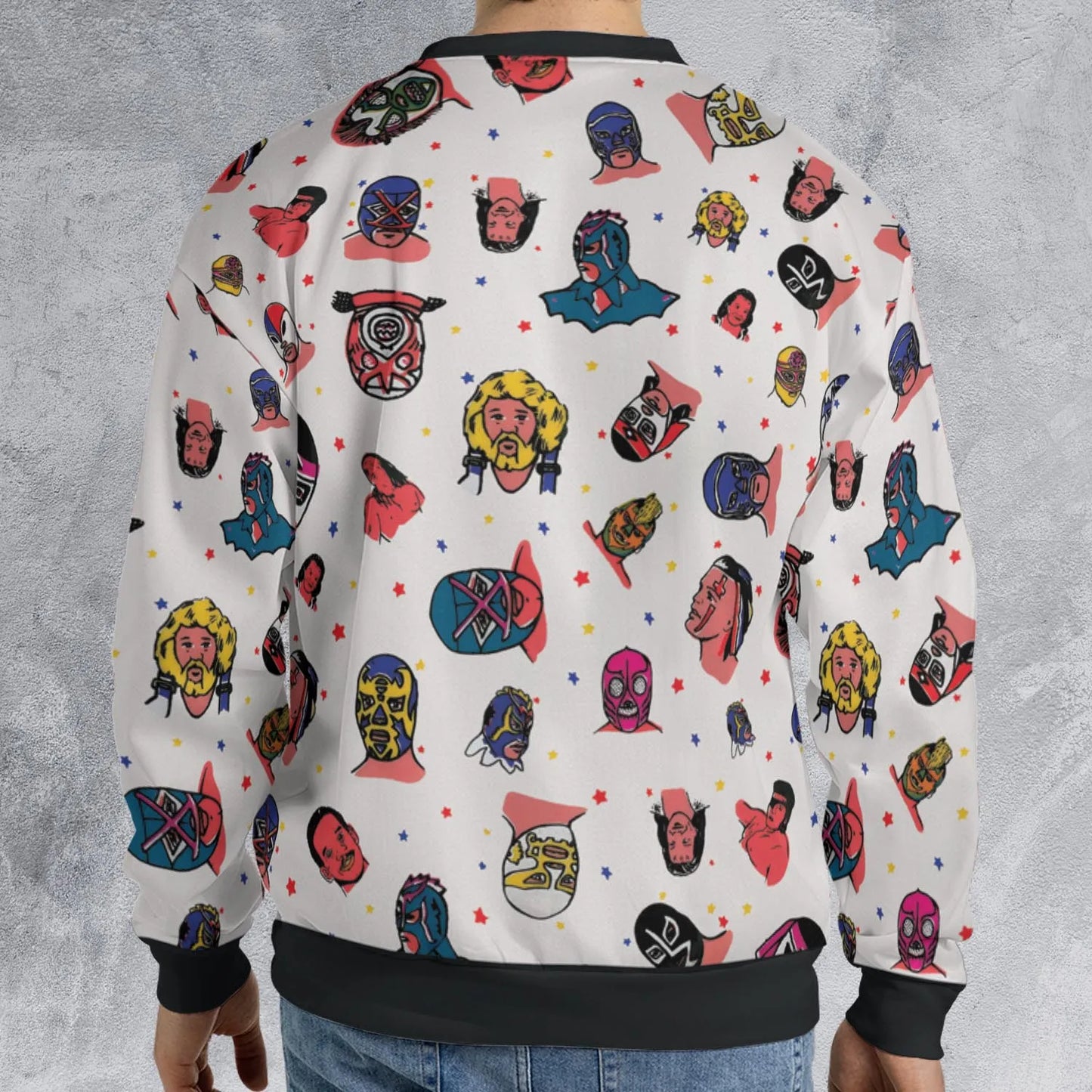 All-over Print Sweatshirt - HKVMF846