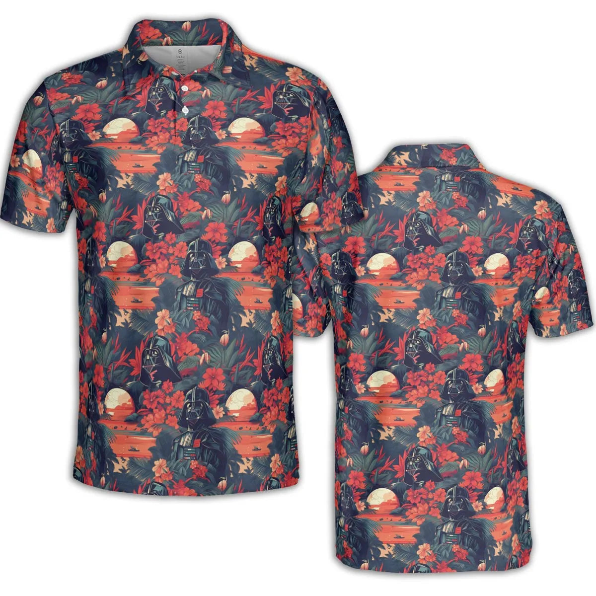 AOP Men/Women Polo Shirt - NE44LN7N
