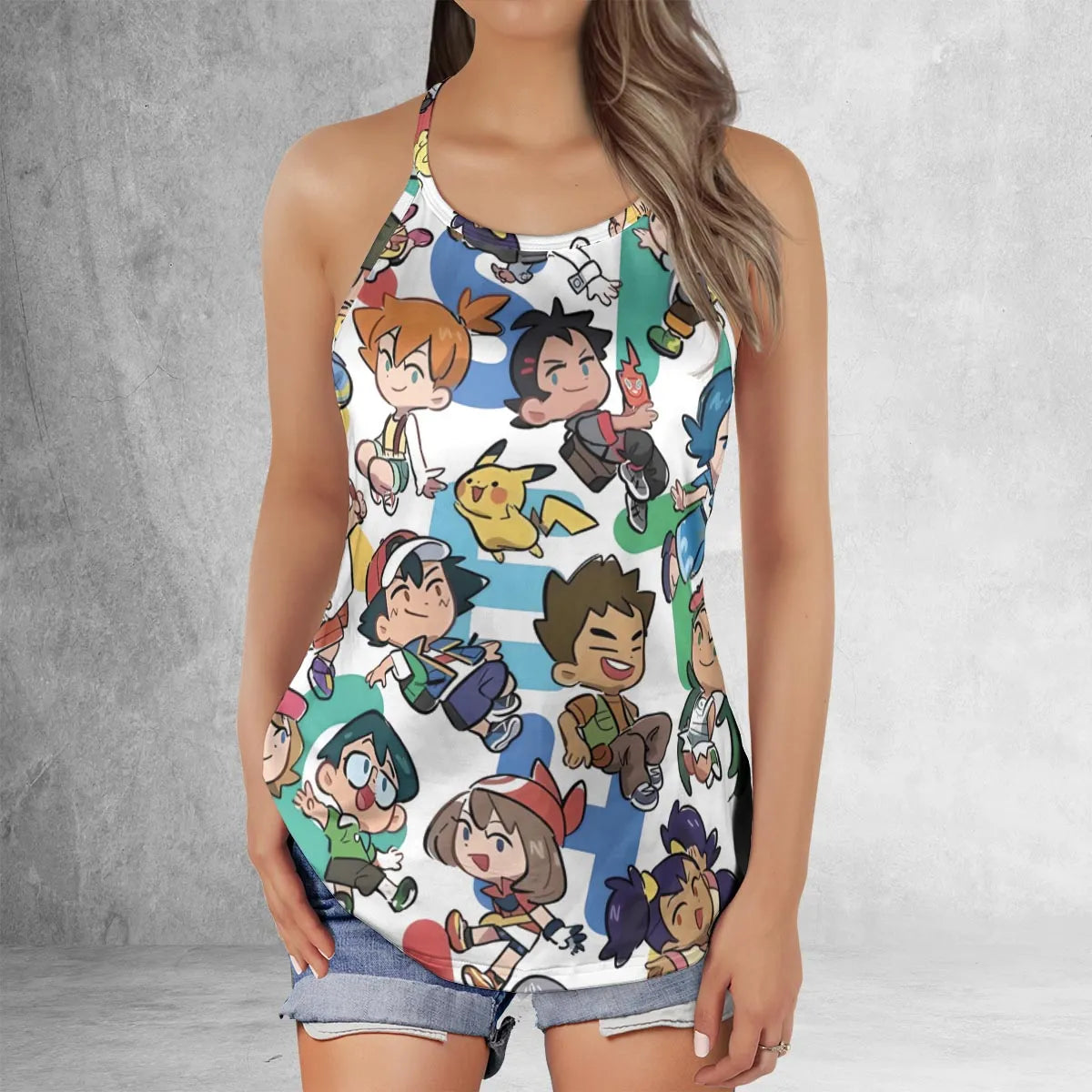Criss Cross Tank Top - 3STQGXVA