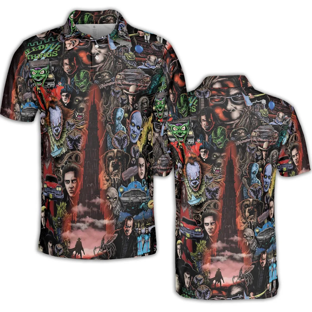 AOP Men/Women Polo Shirt - XDHK69GP