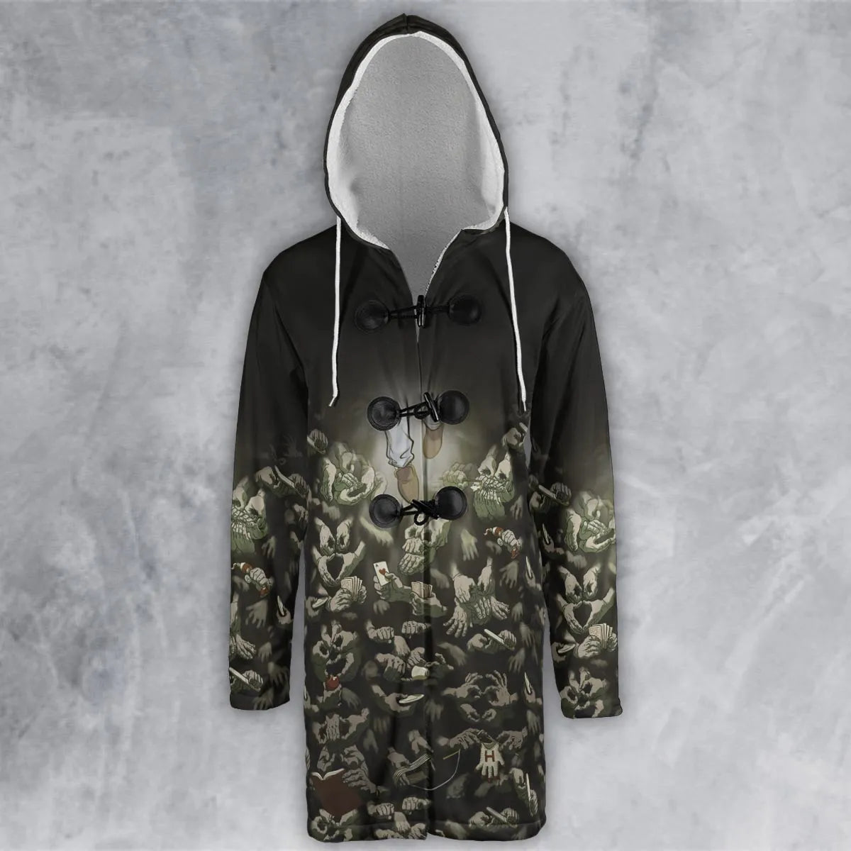 Hooded Cloak Coat - FVJ91C13