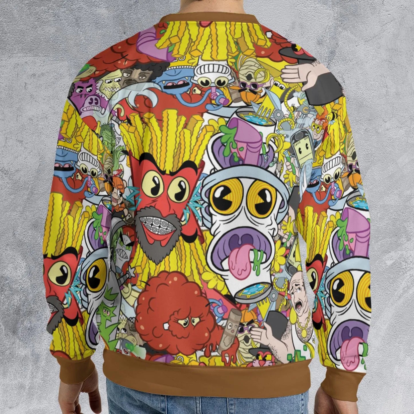 All-over Print Sweatshirt - GEJ9RW7U