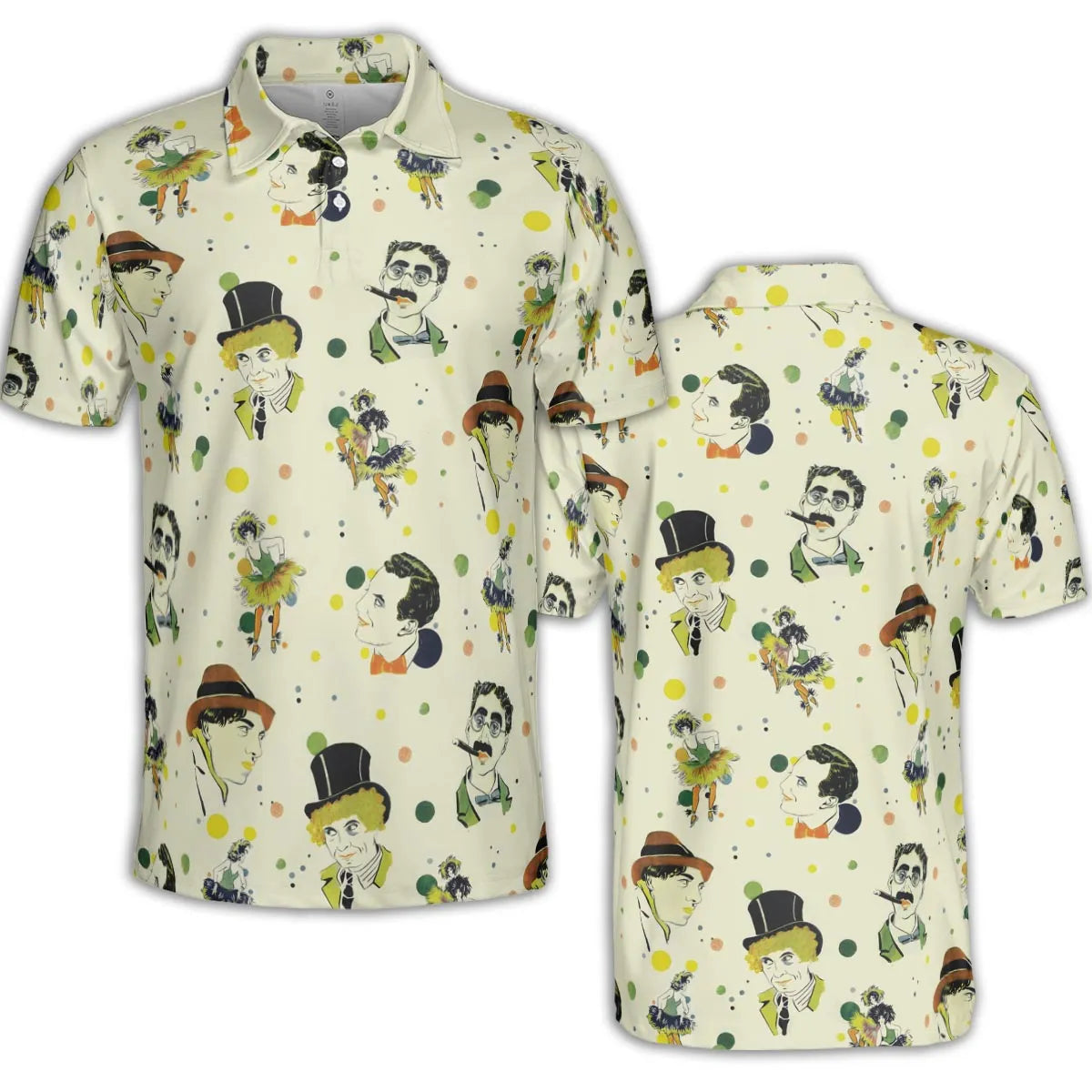 AOP Men/Women Polo Shirt - QHHWK449