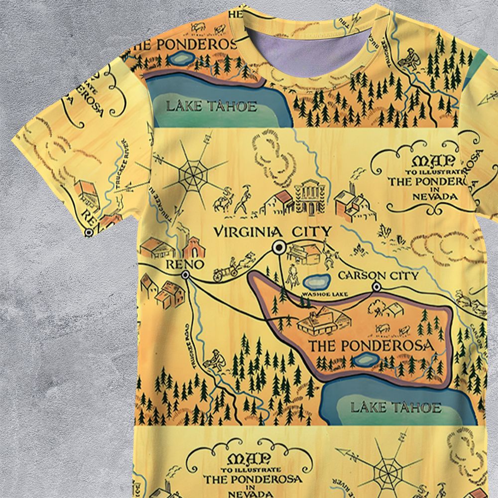Map of The Ponderosa -  - 2