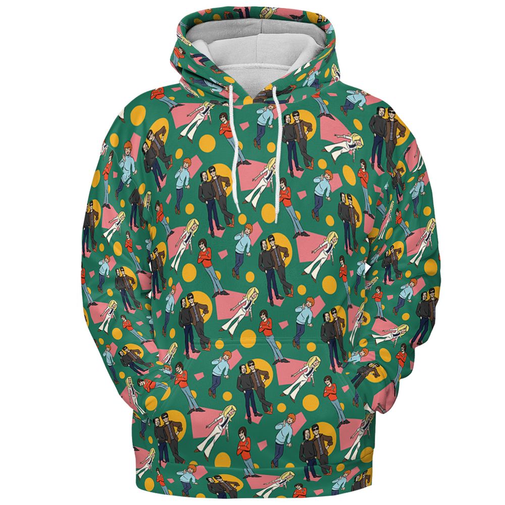 All-over Print Hoodie - 4WPBUP5H -  - 2