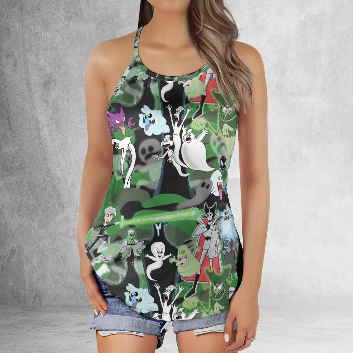 Criss Cross Tank Top - 3P59QQQ7