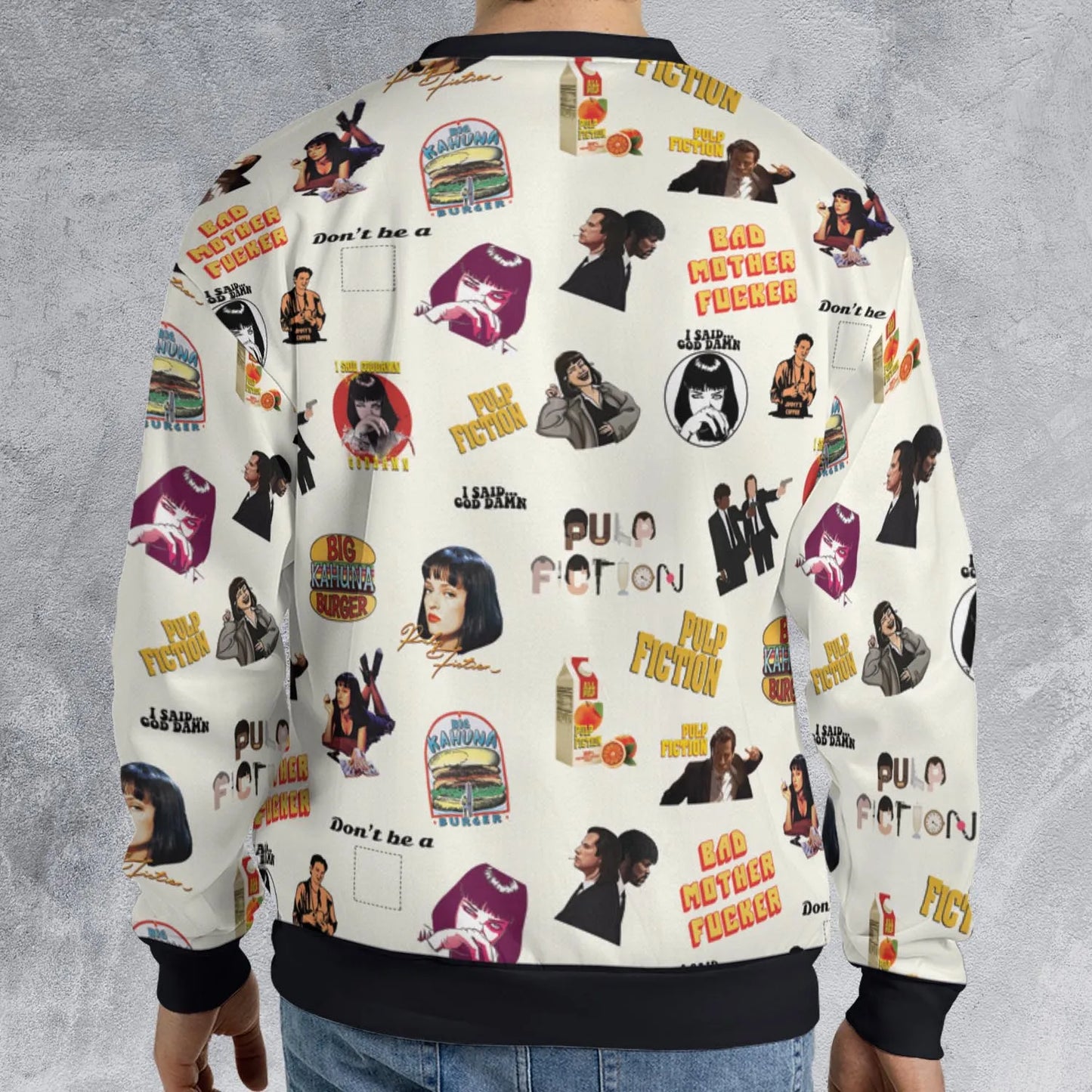 All-over Print Sweatshirt - F4H1YXTP