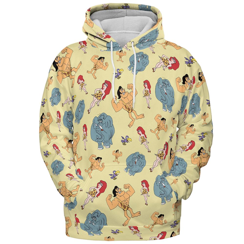 All-over Print Hoodie - XHSUEKQJ -  - 2