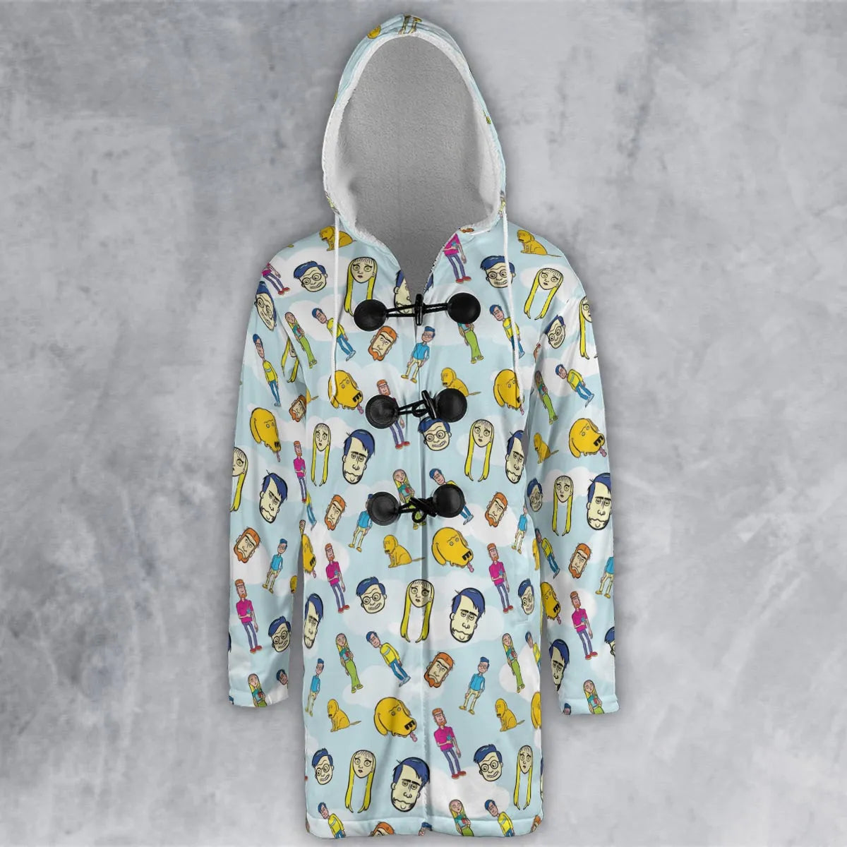 Hooded Cloak Coat - HEB16TNT