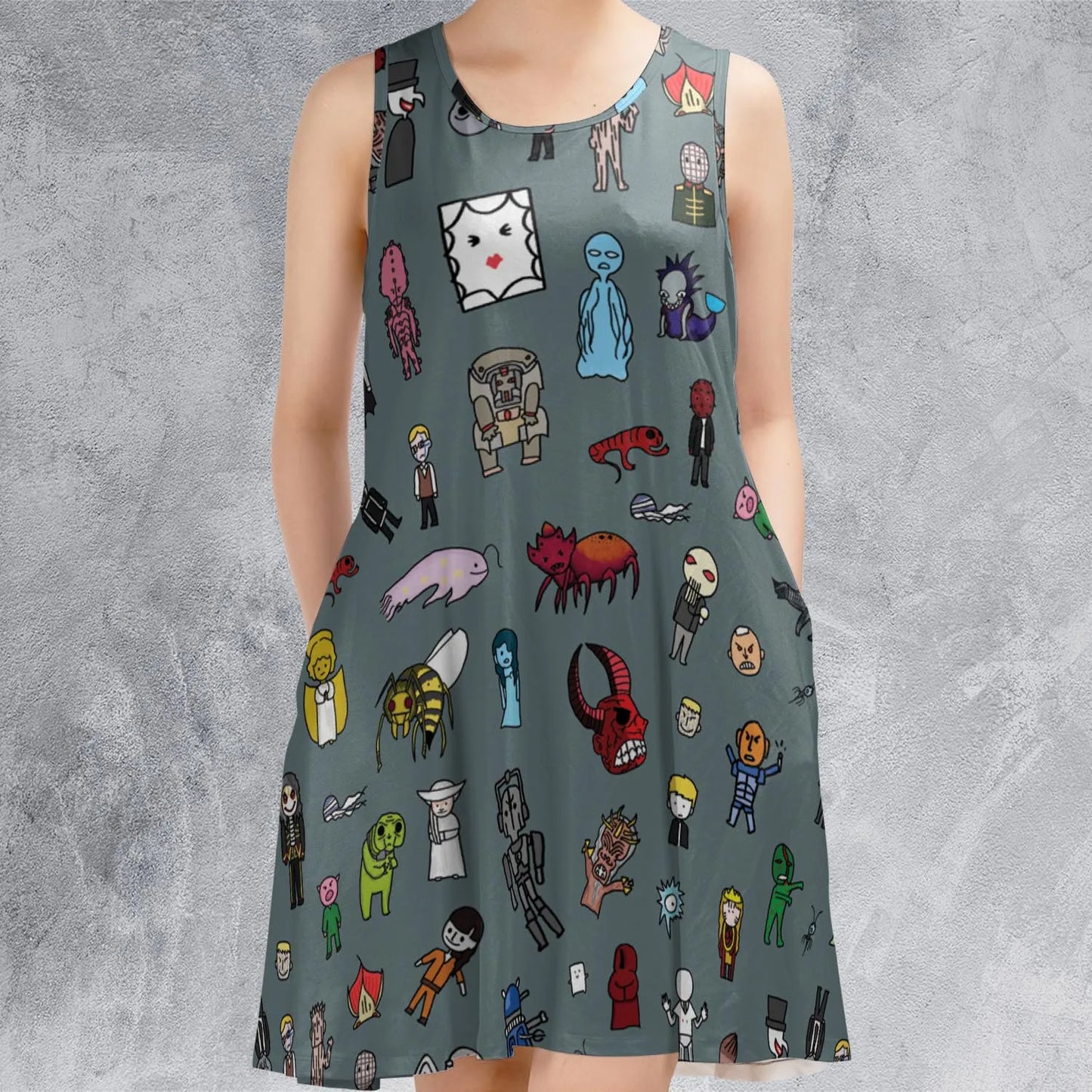 Sleeveless Dress - QMHMLAU9