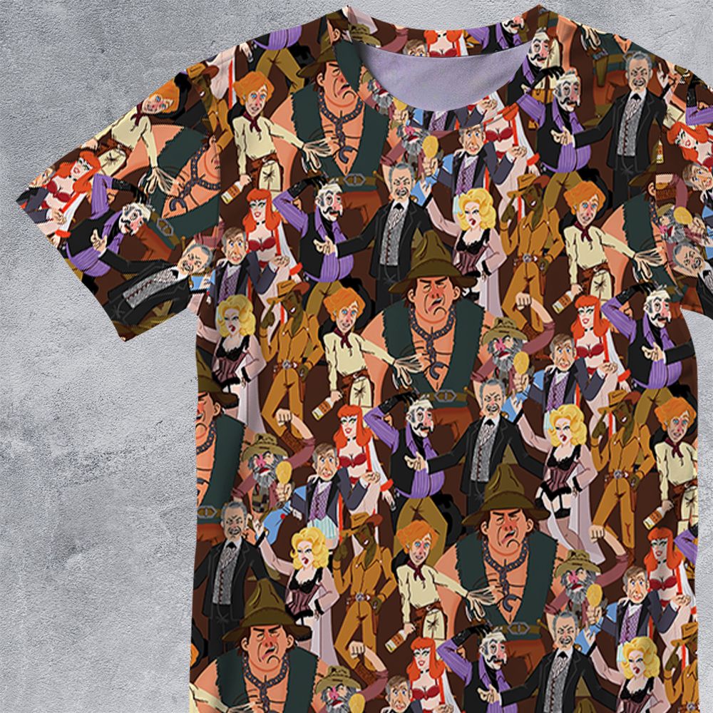 All-Over Print Unisex T-Shirt - BFL37U17 -  - 2