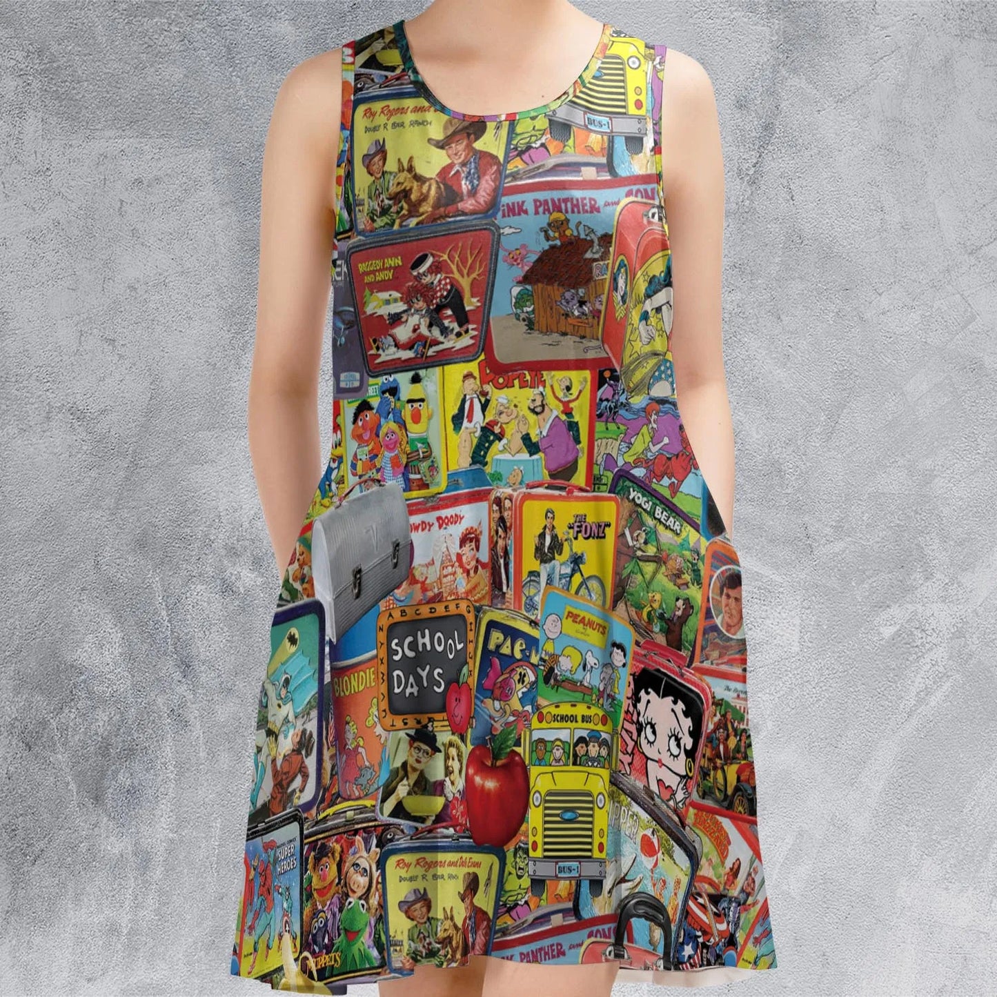 Sleeveless Dress - 5ECGQ8XM