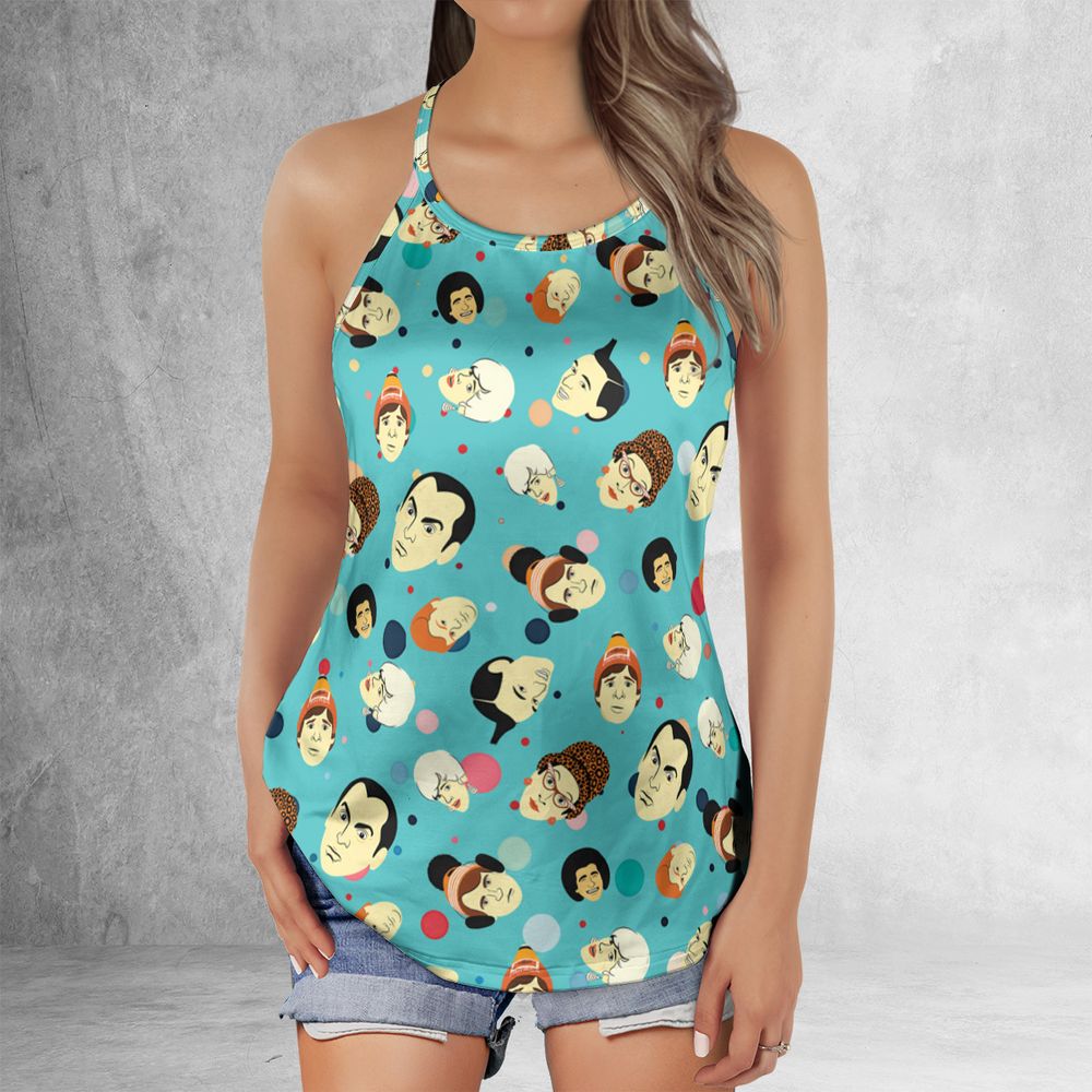 Criss Cross Tank Top - M5BUUW8B -  - 2