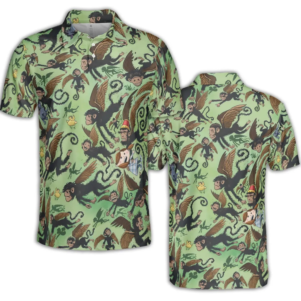 AOP Men/Women Polo Shirt - WQ8N99F9