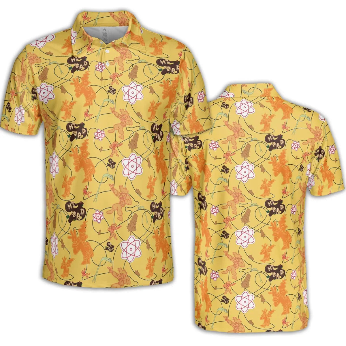 AOP Men/Women Polo Shirt - DY67HRJV
