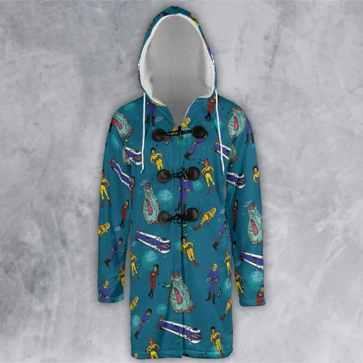 Hooded Cloak Coat - AAS9YHS7