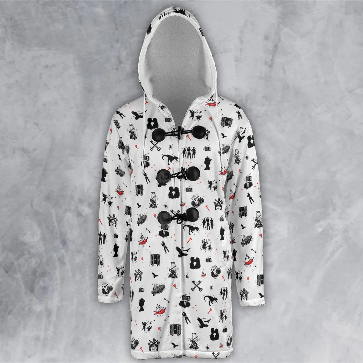 Hooded Cloak Coat - ADQHFUL3