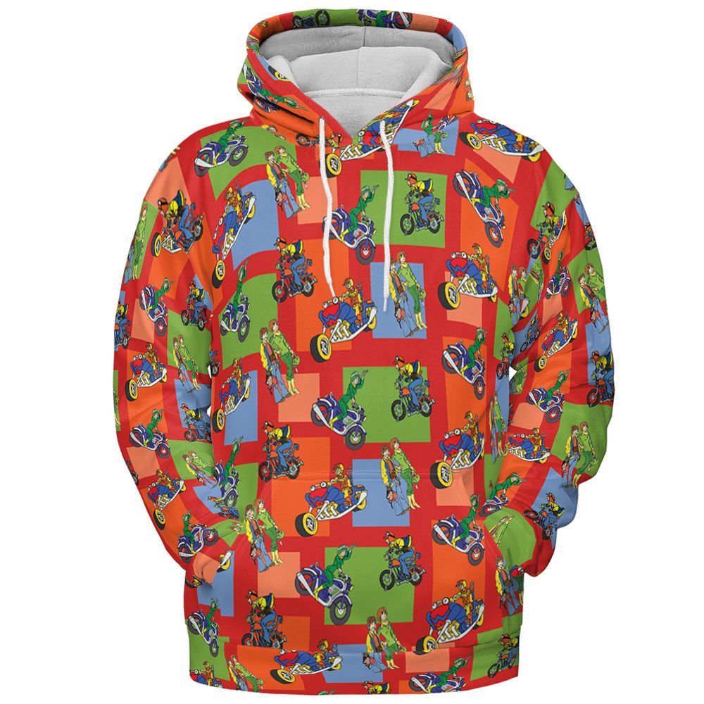 All-over Print Hoodie - D3NLFBK3 -  - 2