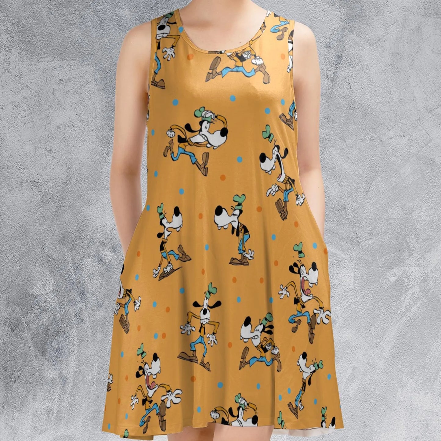 Sleeveless Dress - LRT1VYW8
