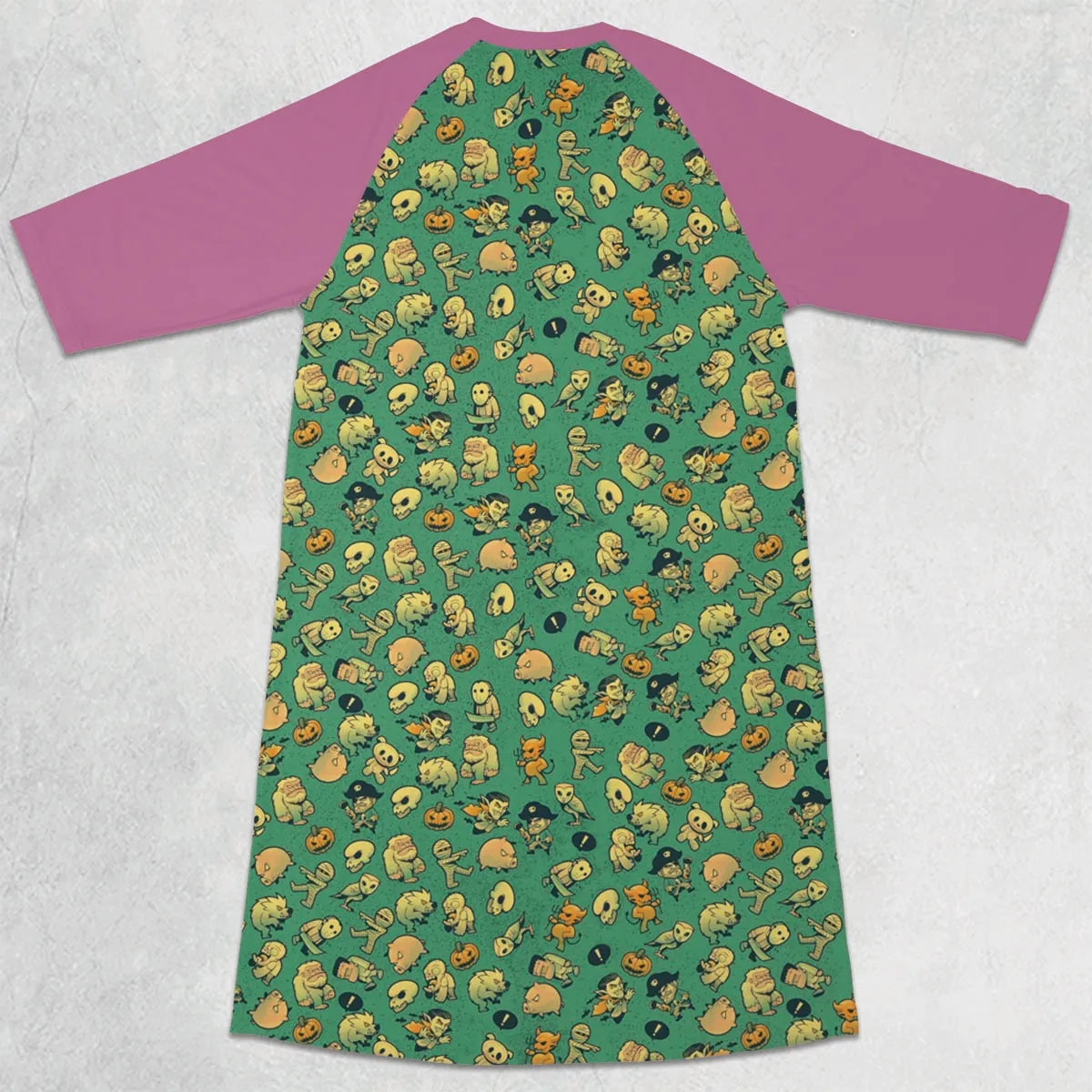 3/4 Sleeve Raglan Dress - D9X5MSU3