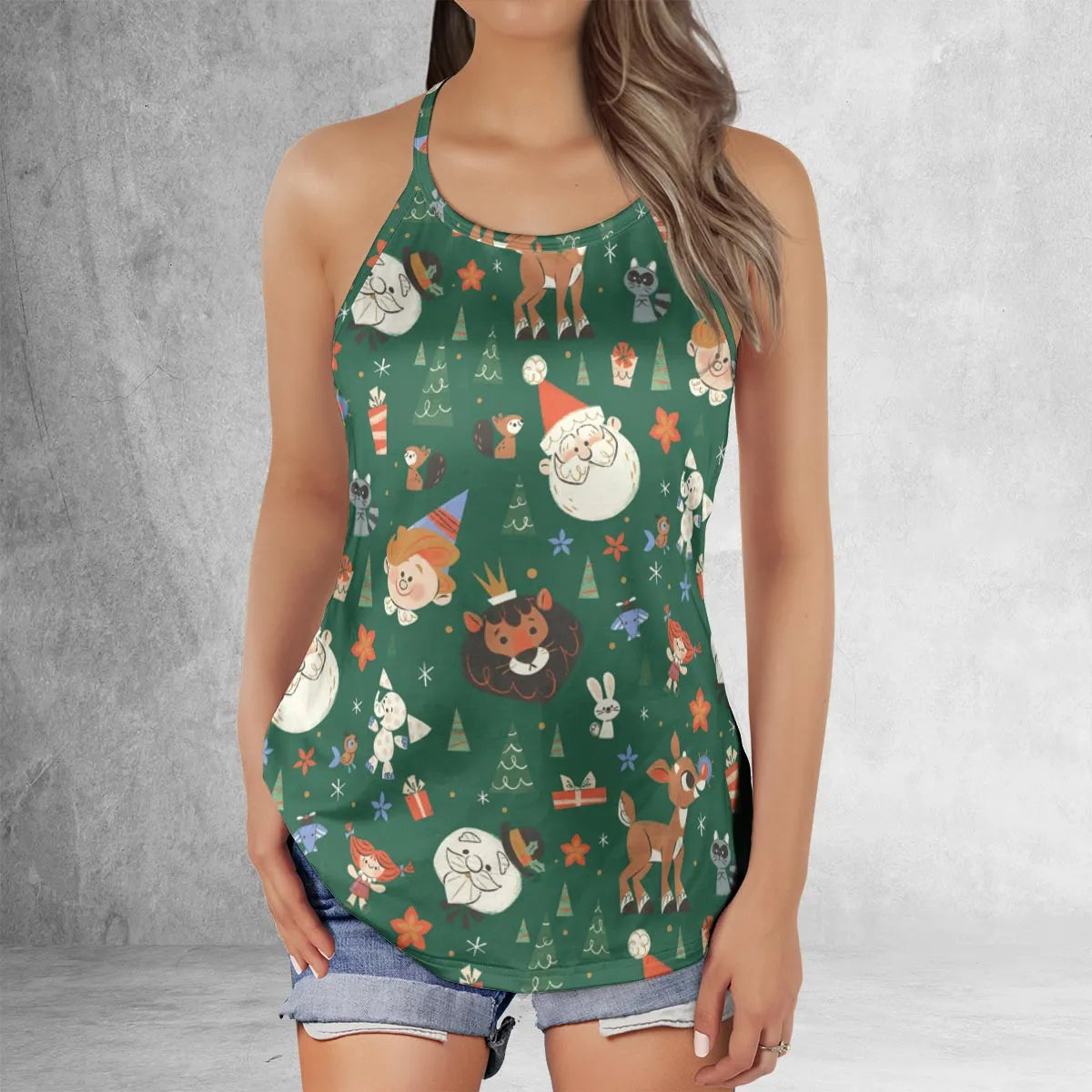 Criss Cross Tank Top - 9UW8CBGT