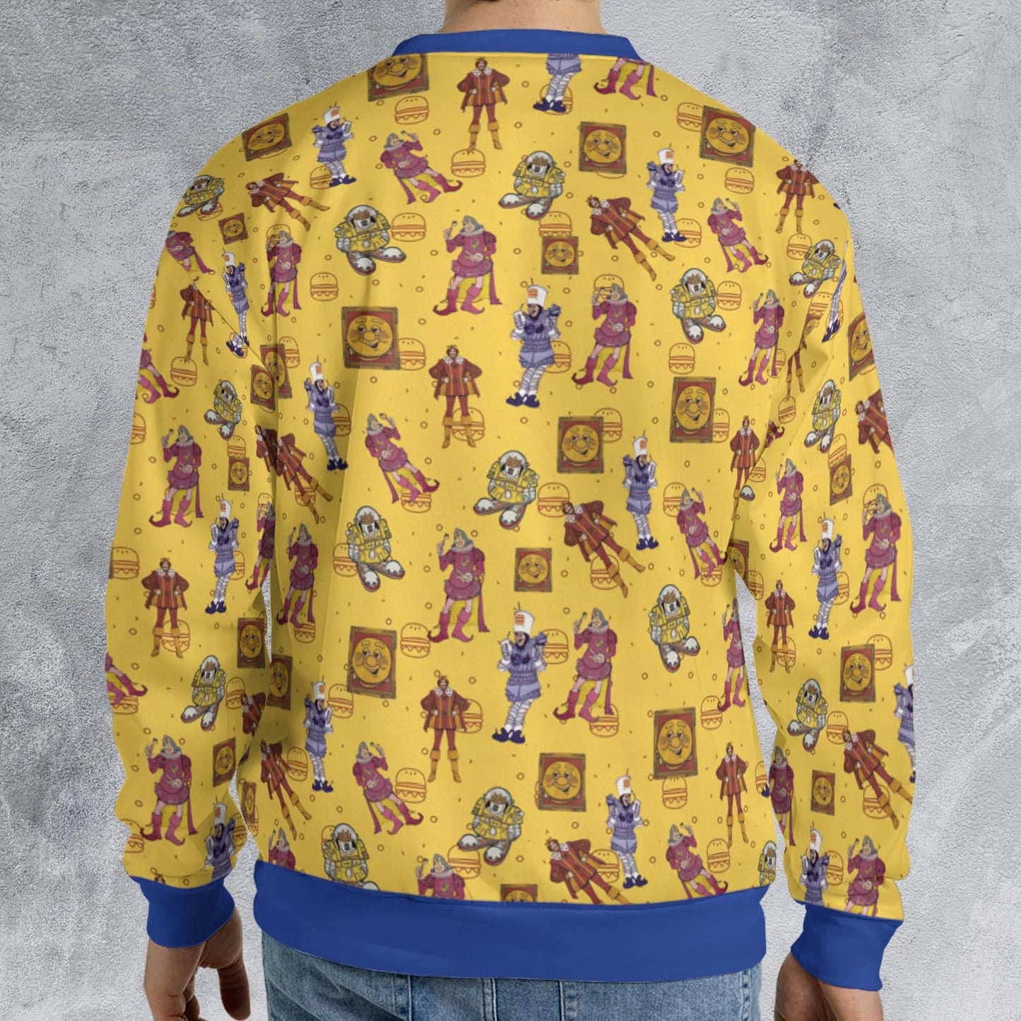 All-over Print Sweatshirt - 35H1D99U
