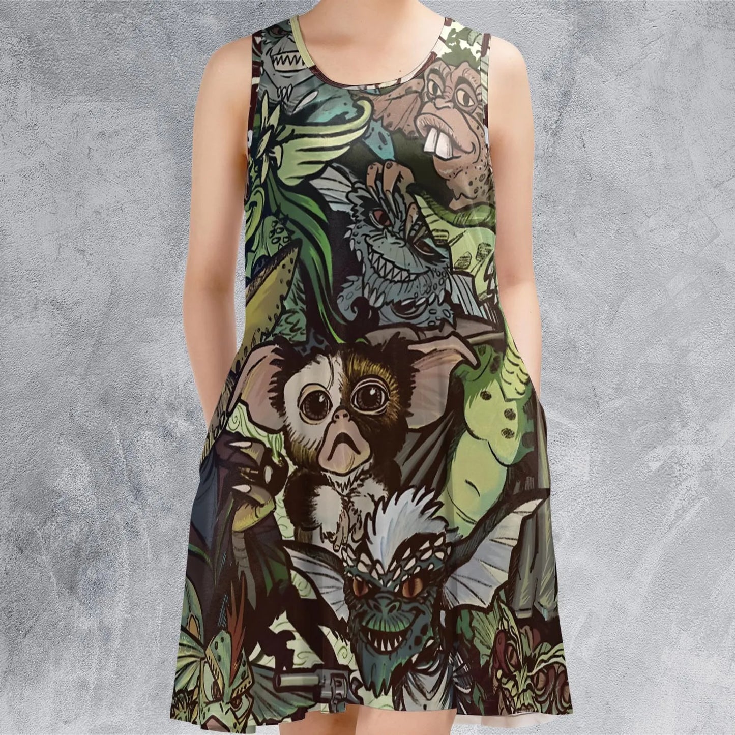 Sleeveless Dress - FUHFHKTD