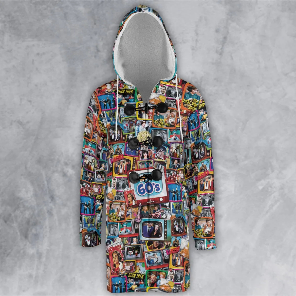 Hooded Cloak Coat - 52BJ864S