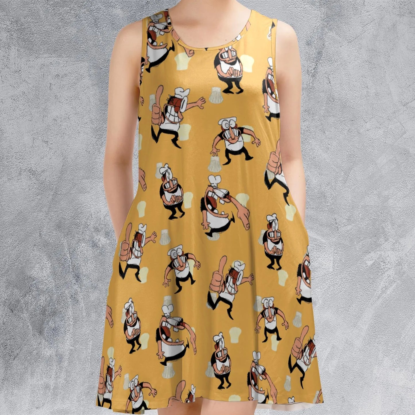 Sleeveless Dress - KNPC54A5