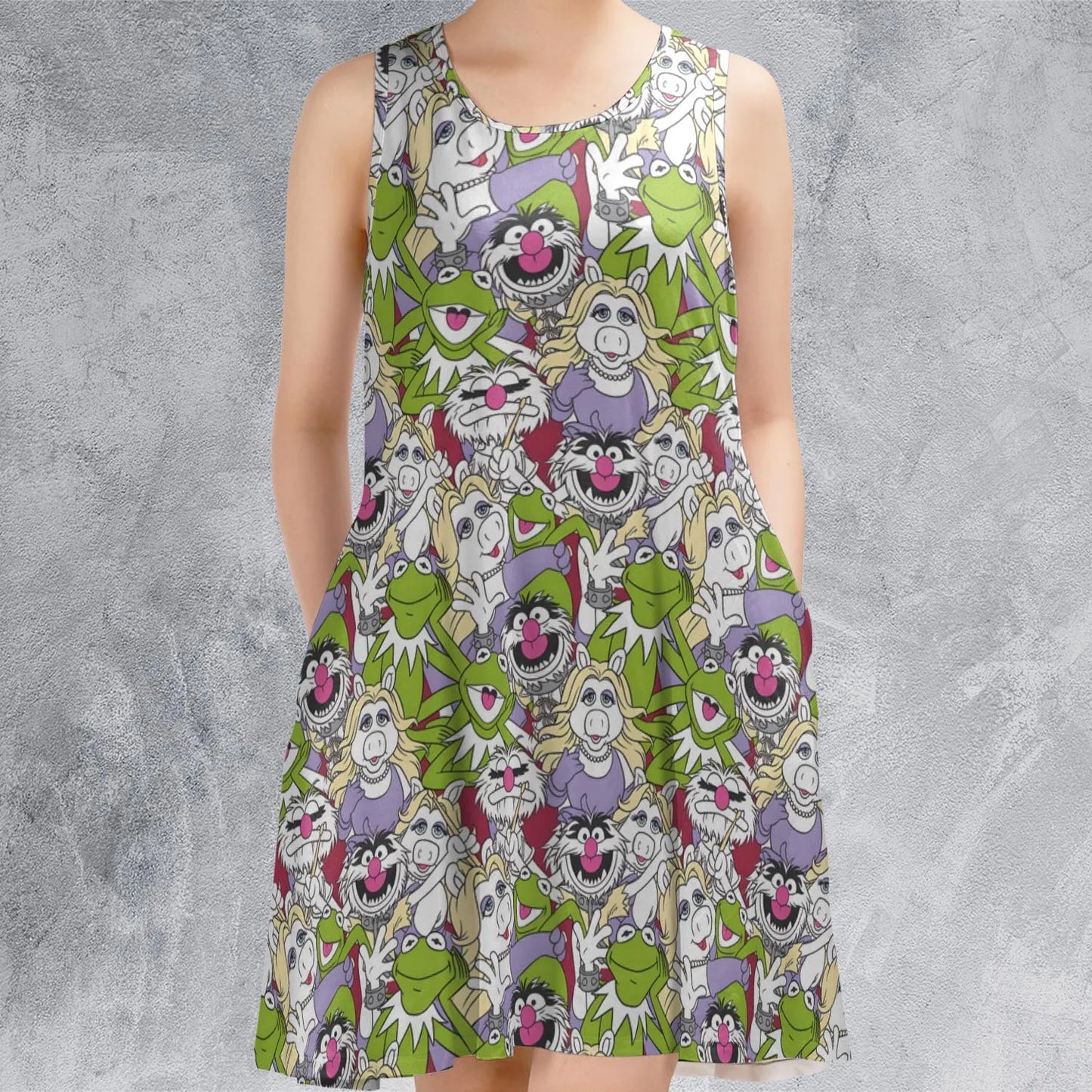 Sleeveless Dress - J1WZ7JKE