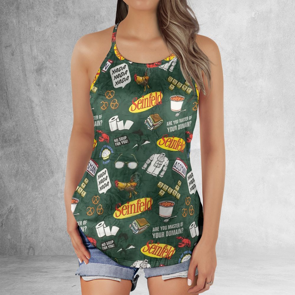 Criss Cross Tank Top - LVLRVBSF -  - 2