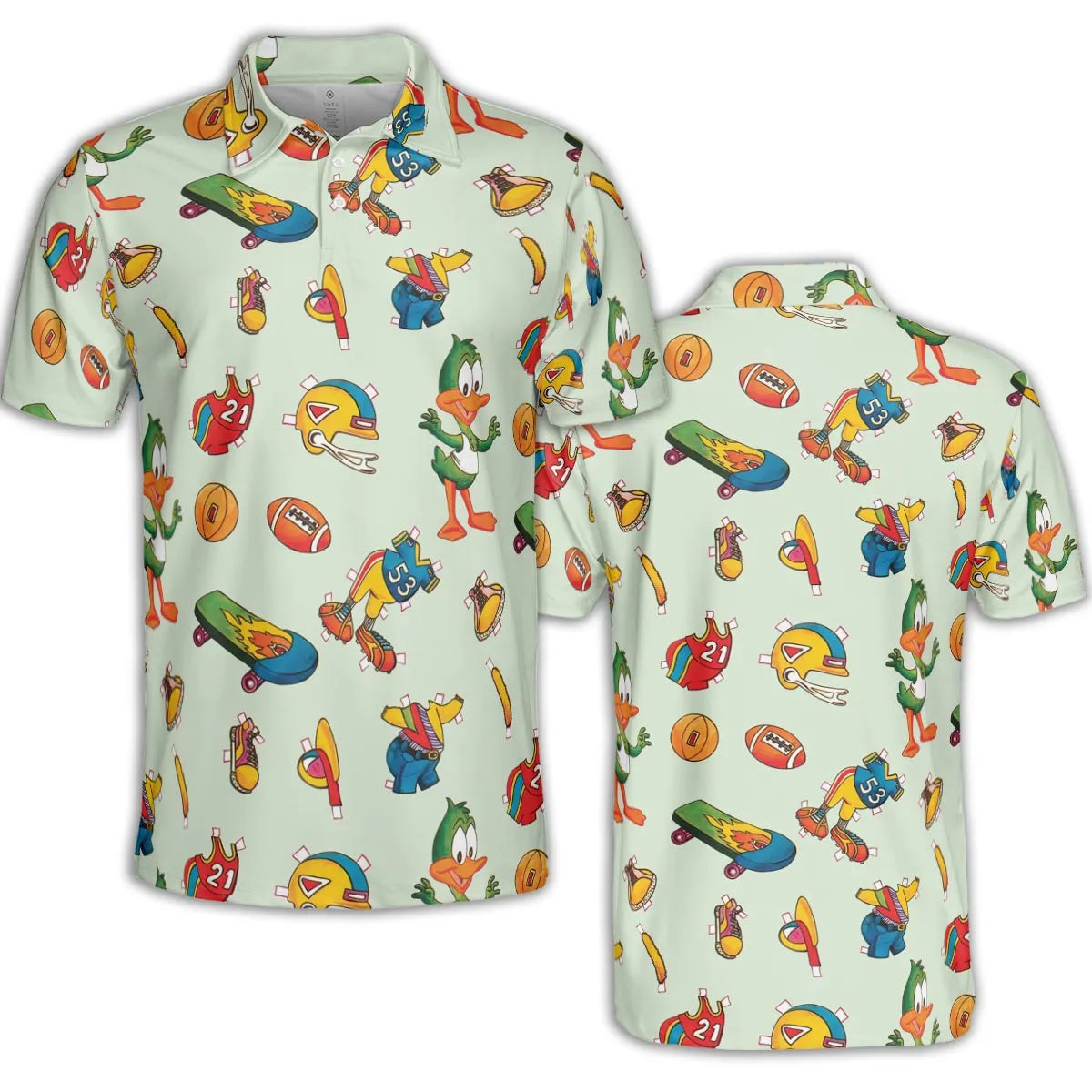 AOP Men/Women Polo Shirt - P4CBDEE7