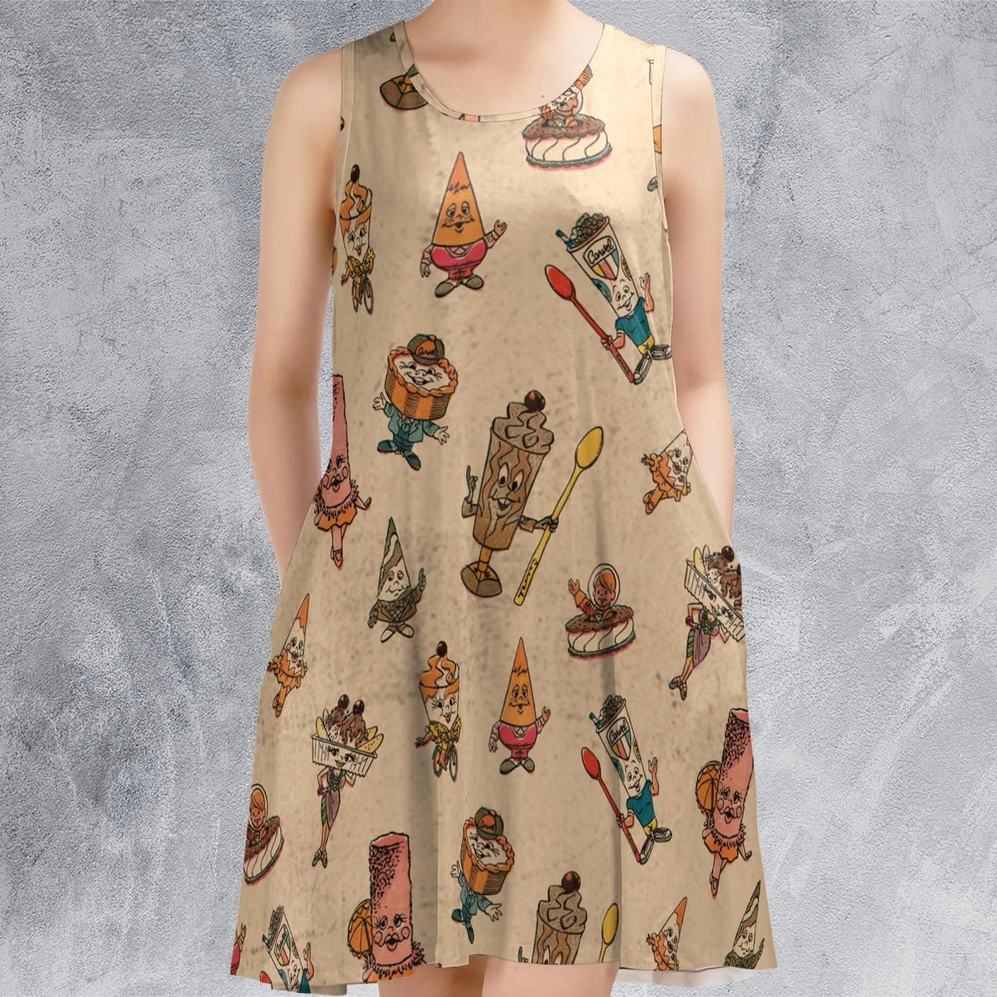 Sleeveless Dress - AFRK9SFM
