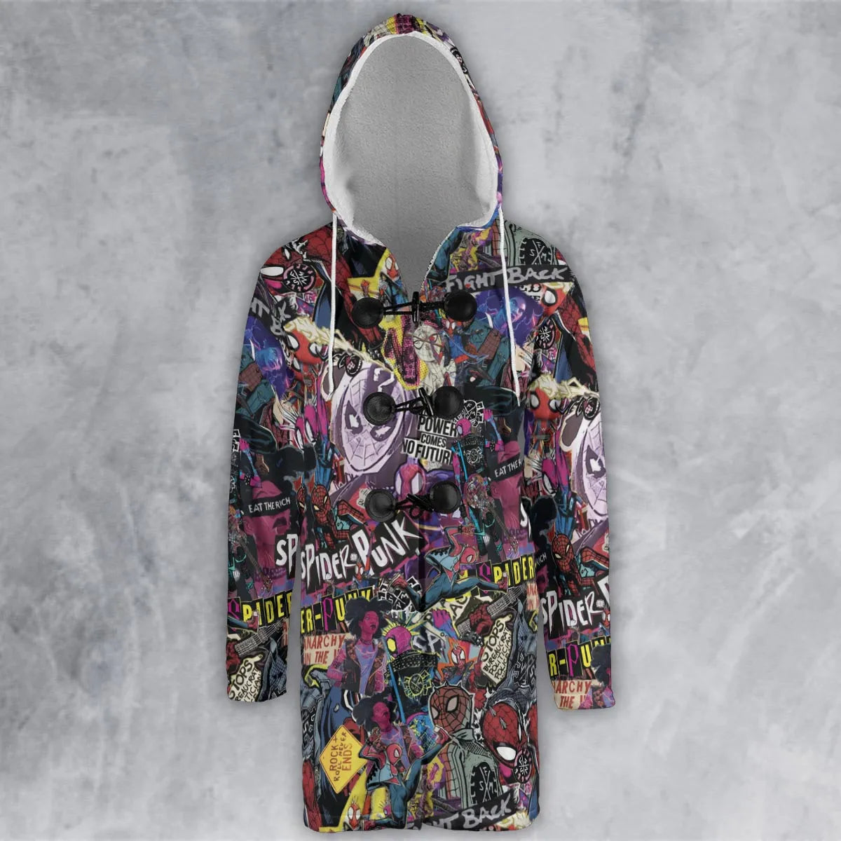 Hooded Cloak Coat - 4G24T1HL