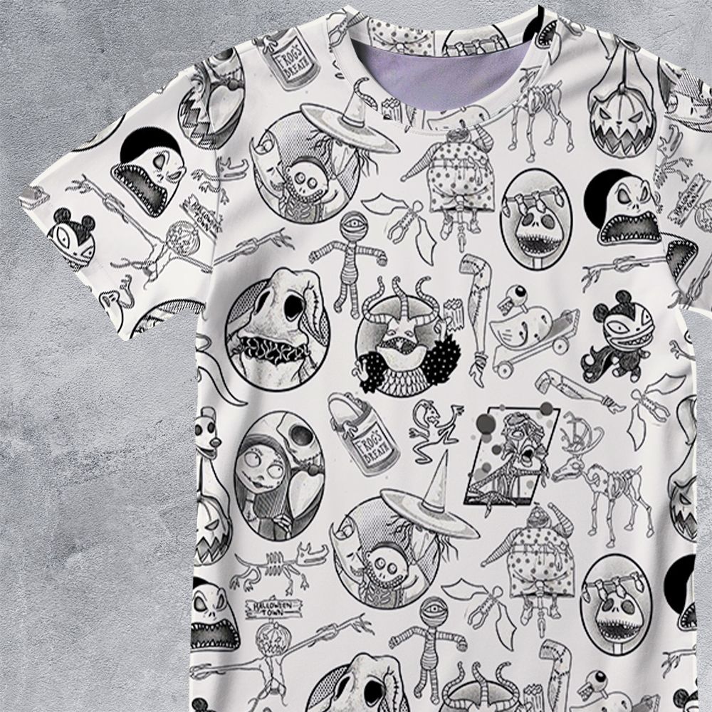 All-Over Print Unisex T-Shirt - TDAN5ABL -  - 2