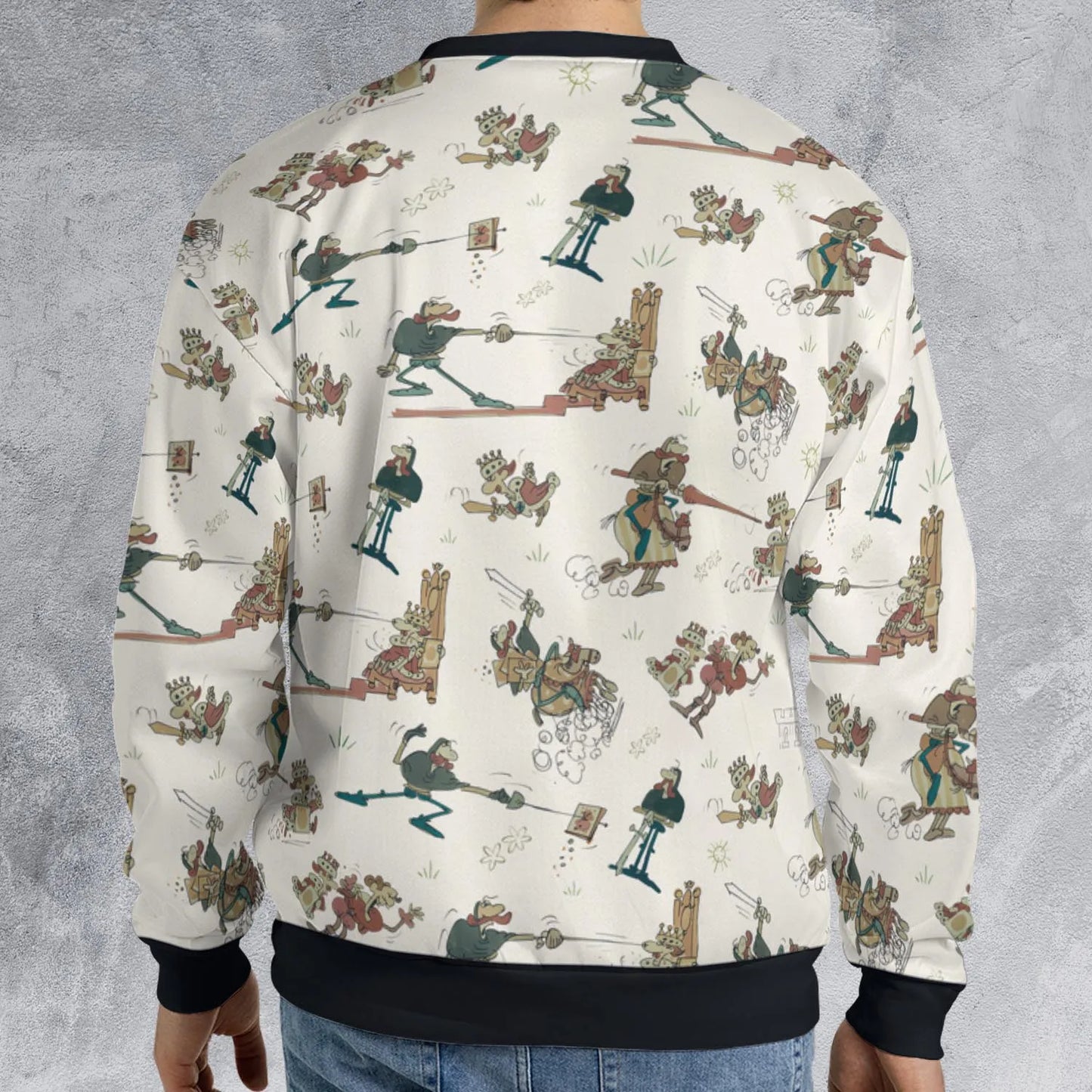 All-over Print Sweatshirt - Q5YVZ1FZ