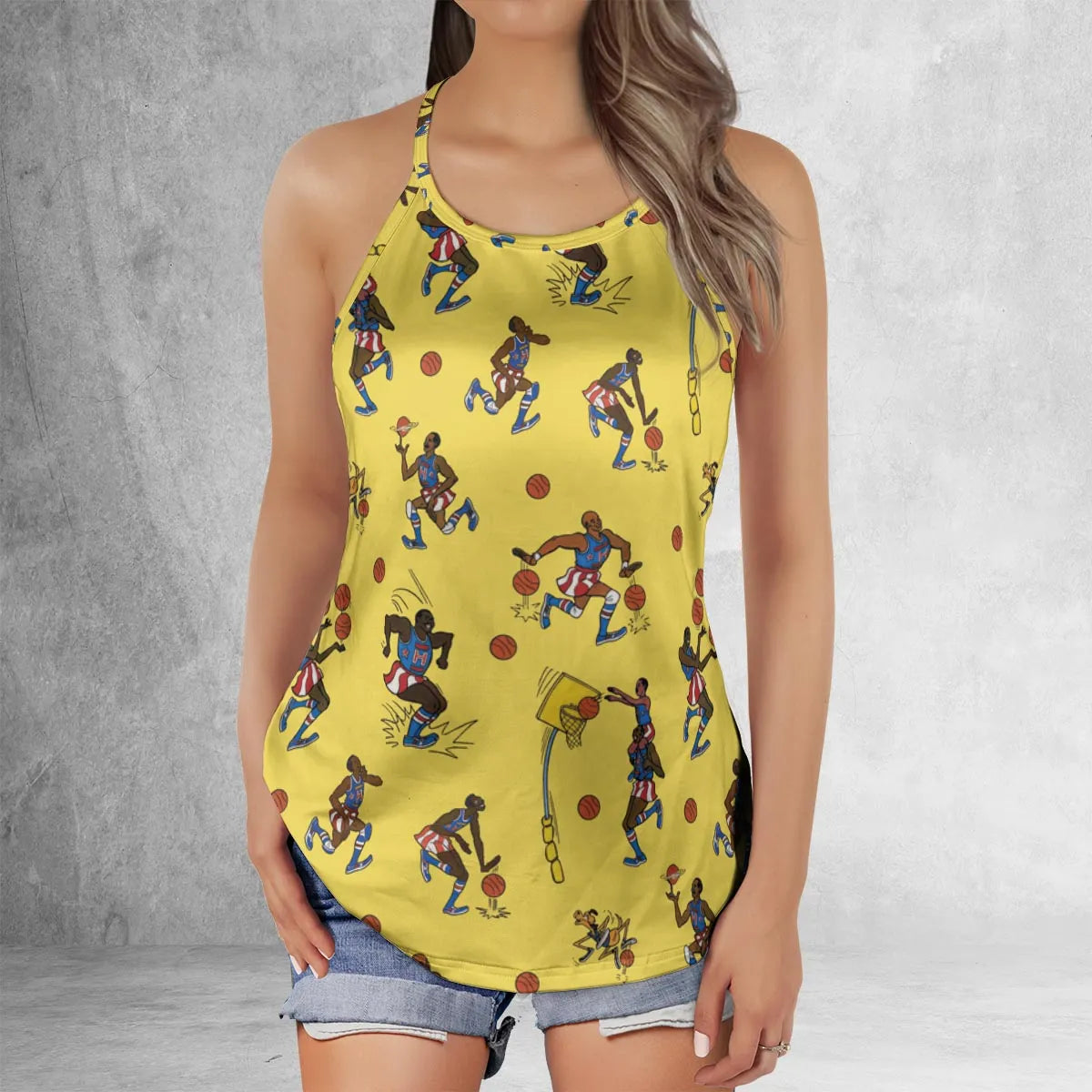 Criss Cross Tank Top - 4SUCCVNF
