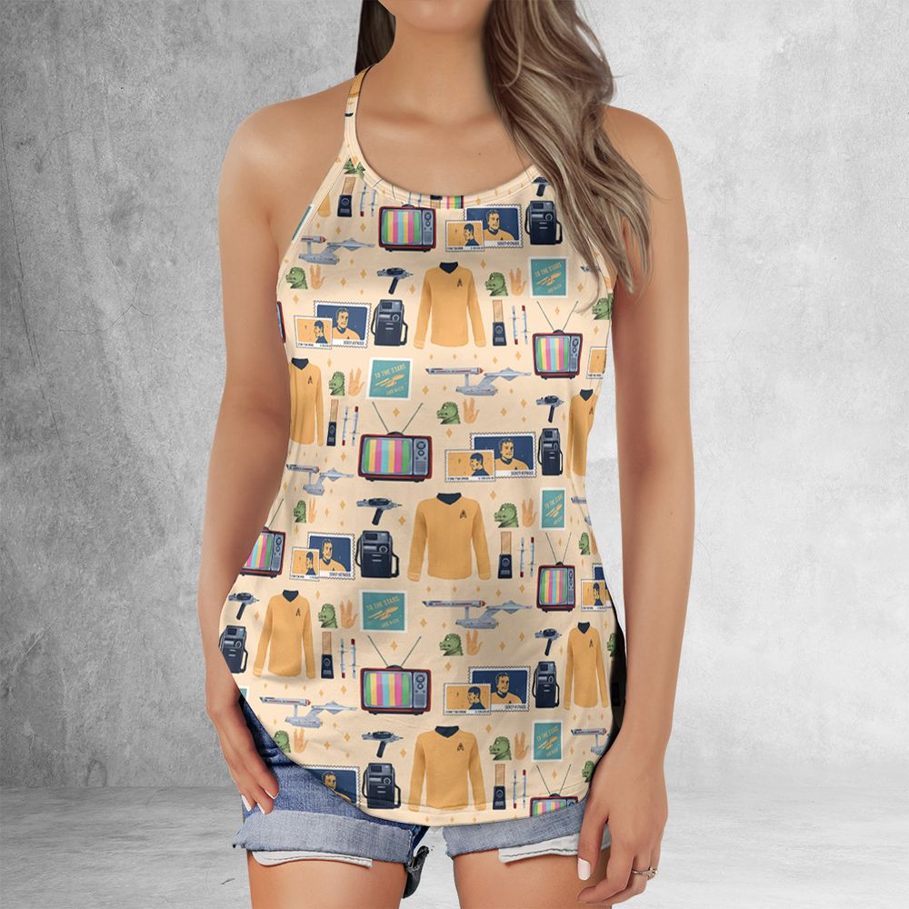 Criss Cross Tank Top - 53RB5SPA -  - 2