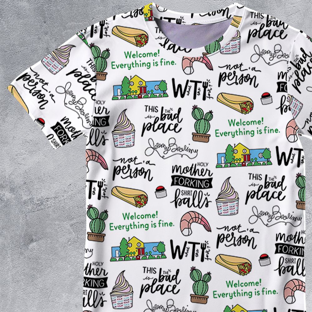 All-Over Print Unisex T-Shirt - N8YRWWGP -  - 2