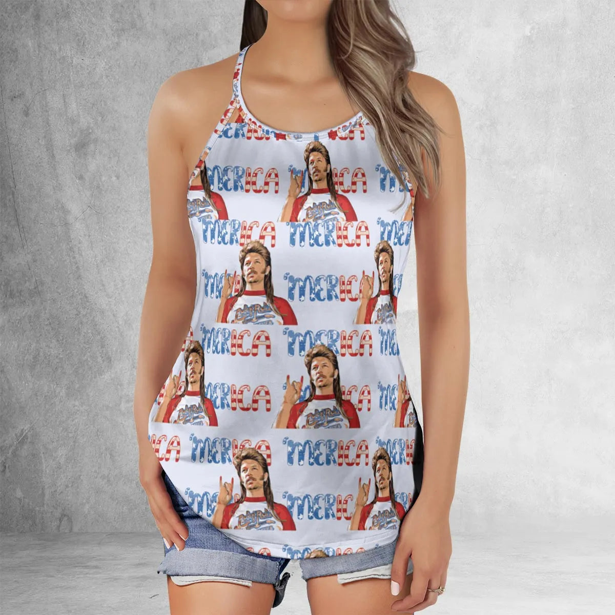 Criss Cross Tank Top - VG4AVDJ6