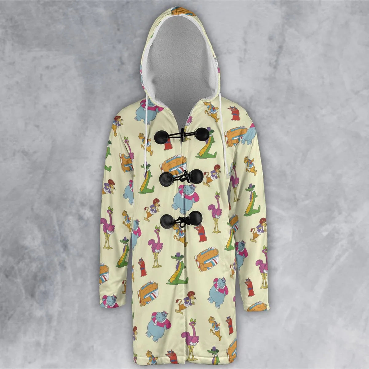 Hooded Cloak Coat - 5BVK65KT